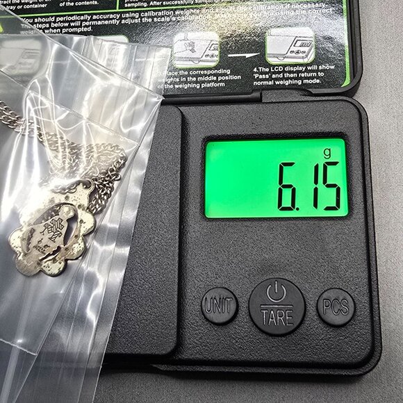 VTG Creed Sterling Silver Miraculous Medal Pendant Necklace 18" Catholic Religio - Picture 13 of 13